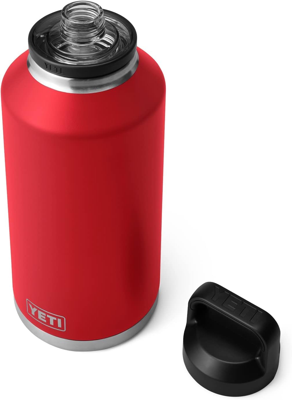 YETI Rambler 64 oz Bottle, Vacuum Insulated, Leakproof, Stainless Steel with Chug Cap, Low Country Peach